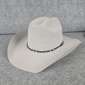 Bullhide Gholson 4X Silverbelly Wool Felt Cowboy Hat 7 1/2 Gray Western 0805SB